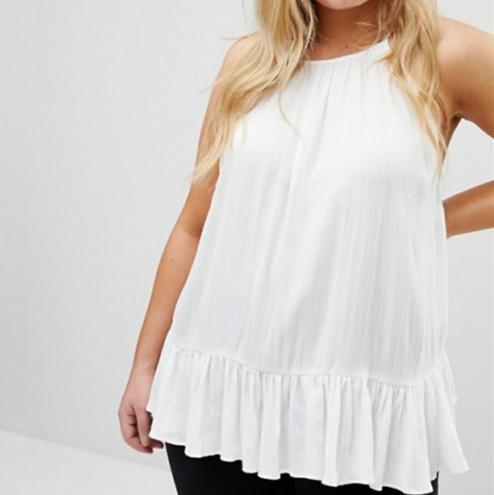 Crinkle Trapeze Top
